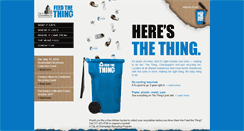 Desktop Screenshot of feedthething.org